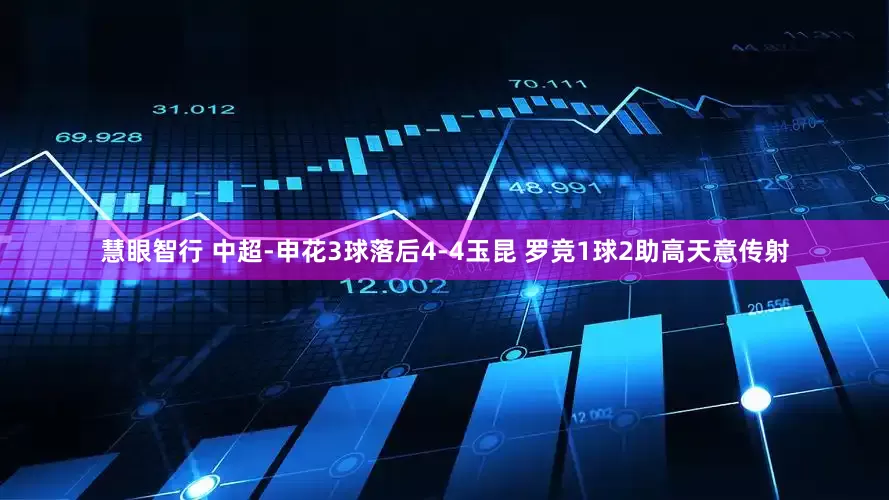 慧眼智行 中超-申花3球落后4-4玉昆 罗竞1球2助高天意传射