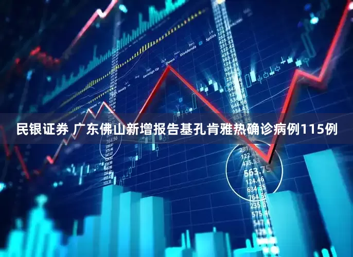 民银证券 广东佛山新增报告基孔肯雅热确诊病例115例